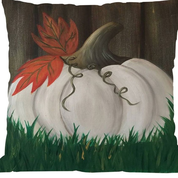 Other - Pillow Cover- NEW- Fall Thanksgiving Pumpkin